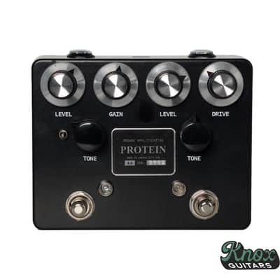Reverb.com listing, price, conditions, and images for browne-amplification-protein-dual-overdrive-black