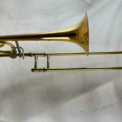 Yamaha YSL-356R Tenor Trombone with F Attachment 2000s - Brass image 1