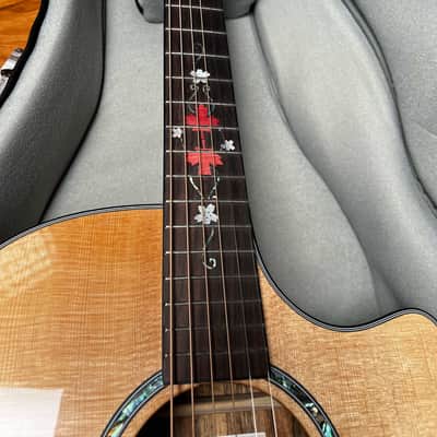 Kepma F2 Solid Top Acoustic Guitar with gig bag image 10
