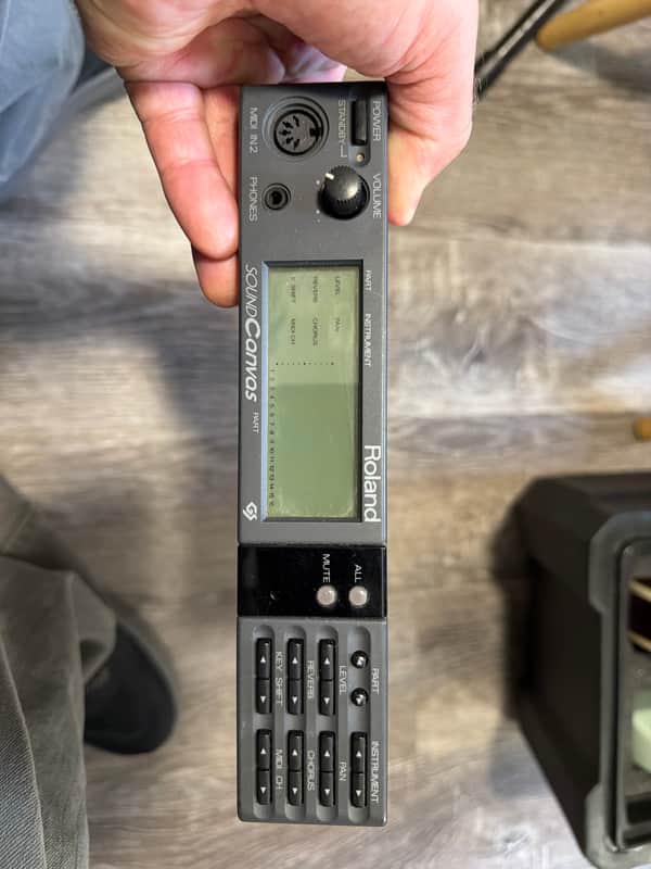 Roland Sound Canvas SC-55 MIDI Sound Generator | Reverb