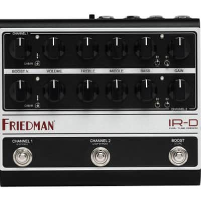 Friedman IR-D 2-Ch Tube Preamp DI/IR Pedal Based on Dirty Shirley Amp - Open Box image 1