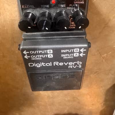 Boss RV-5 Digital Reverb (Dark Gray Label) 2002 - 2015 - Grey image 4