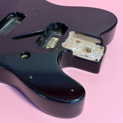 2010 Fender Telecaster Body MIM Black Finish image 3