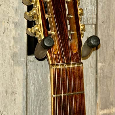 Rare 1978 Daion THE '78 Heritage 12-String Made in, Mahogany Stain Gloss Finish Slotted Headstock , Pro Setup Hard Shell Case image 6