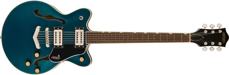 Mint Gretsch G2655 Streamliner Center Block Jr. with V-Stoptail, Midnight Sapphire image 1