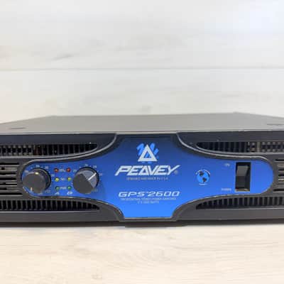 Peavey GPS 2600 Professional Stereo Power Amplifier 2 x 1300W Rackmount 2000's image 2
