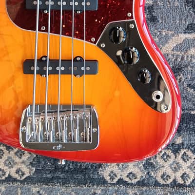 G&L JB 5 2017 - Cherry Burst image 6