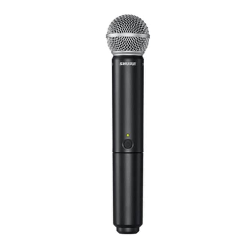 Shure BLX2/SM58-H10 Wireless Handheld Transmitter with SM58 Mic, H10 Band (542-572MHz) image 1