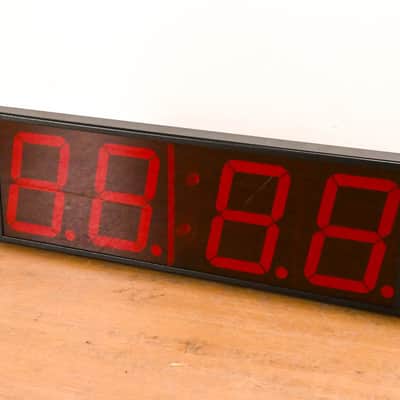 Masterclock TCD44 Time Code Display Studio Clock (NO POWER SUPPLY) CG01UXH image 1