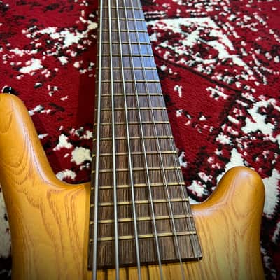 price dropped - 2008 German Warwick Corvette $$ 6 strings in Natural finish image 3