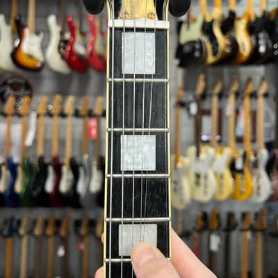 Epiphone   Les Paul Custom Bjorn Gelotte Jotun White Repaired Hea DS Tock image 4
