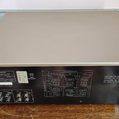 Pioneer SG9 equalizer in excellent condition - 1980's image 3