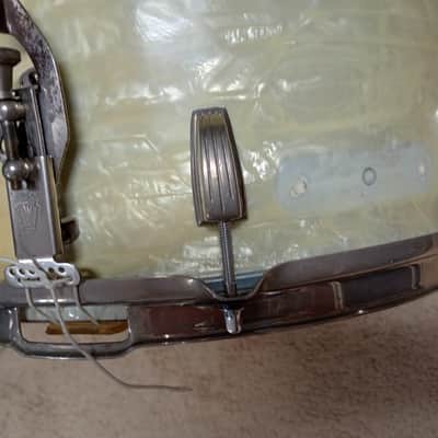 WFL Snare Drum Ludwig 1956 - Marine pearl image 3