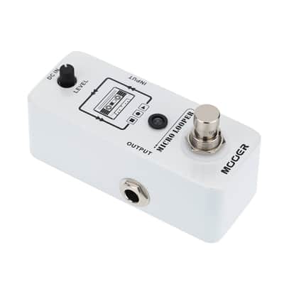 MOOER Micro Looper Guitar Loop Pedal 30 Minutes Recording True Bypass DC 9V image 5