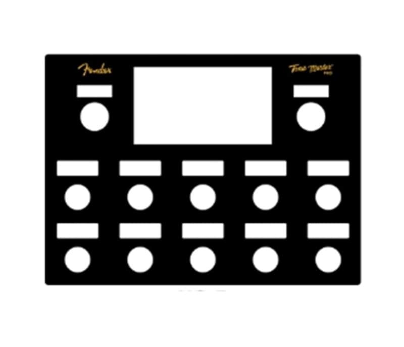 Fender Tone Master Pro Premium Acrylic Protective Cover Black image 1