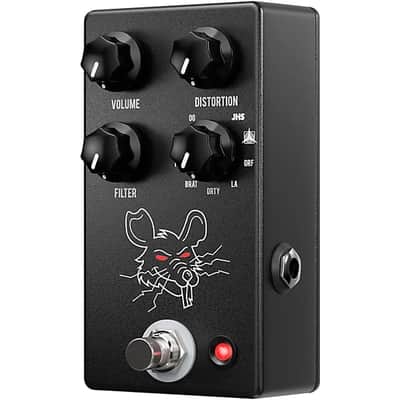 JHS JHS Pedals PackRat Distortion/Fuzz Effects Pedal 2024 - BLACK image 3