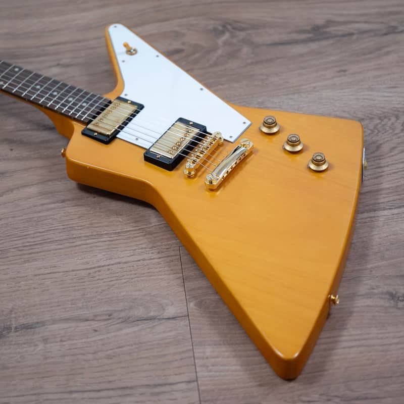 2022 Epiphone Inspired by Gibson 1958 Reissue Explorer Korina