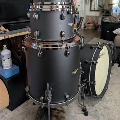 Tama Starclassic Maple Flat Black 4 pc. image 2