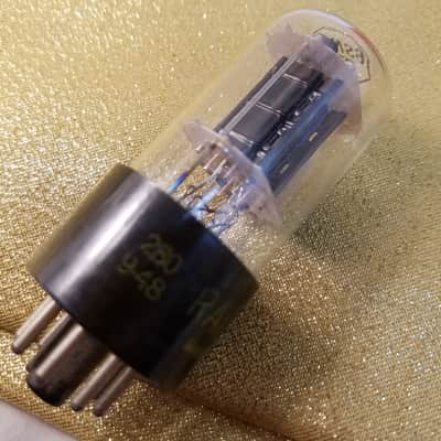 Raytheon perfect Matched Pair (2) 6SN7GT tNOS AT1000 TESTED Vacuum Tubes Support rods rugged dual triode 1949-1954 image 12