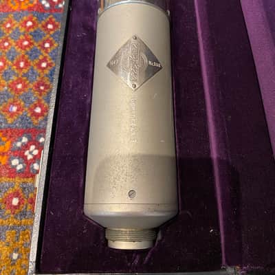 Neumann U47 - Large Chrome Badge / Big Label - Late 1940s - Nickel - Vintage Complete Set image 6