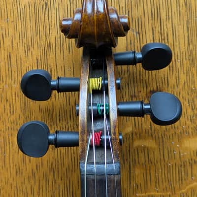 Bohemian Violin full size Late 1800s - Golden Brown image 4