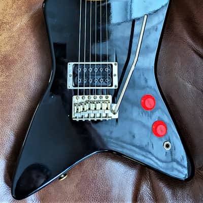 Kramer Voyager 1981 Mod Refin Ebony W/Hard Case image 13