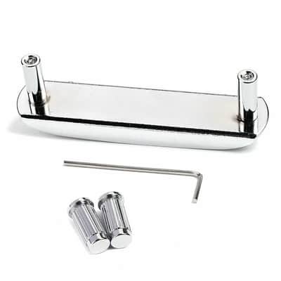 Mustang jazzmaster jaguar adjustable saddles guitar bridge image 2