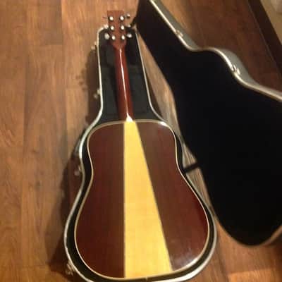 Suzuki Acoustic Guitar Made In Japan 3 Piece Back W-5025 70s image 4