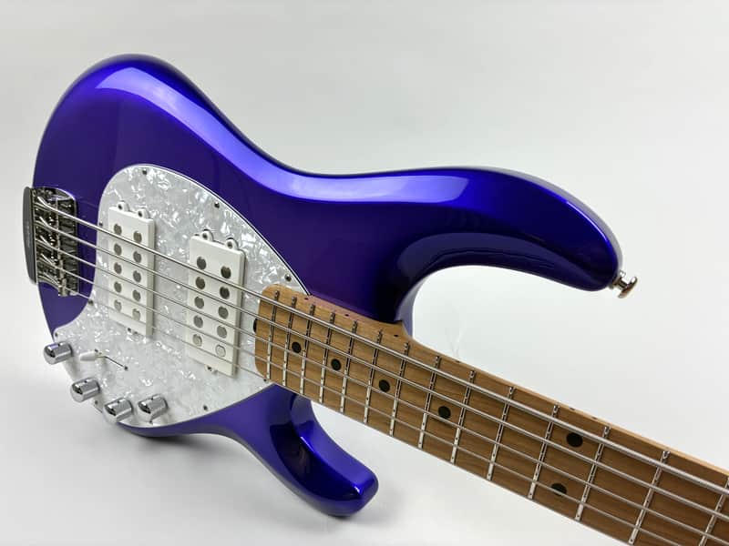 Ernie Ball Music Man StingRay SR5 HH. See Me Ride Out of the Sunset. 2026 – Grape Crush image 1