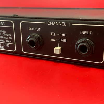 Compressor with TRS Connectors For Guitar / Bass Rack Or Studio Drawmer DL241 image 8