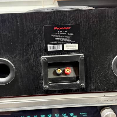 Pioneer S-DC1-K 100W 3-Way Center Channel Speaker; Tested SEE VIDEO image 6