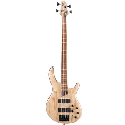 Cort Artisan Element 4-String Natural Open Pore Finish, Bartolini Electionics image 2