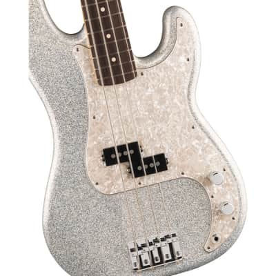 Fender 75th Anniversary Player II Precision Bass RW Diamond Dust Sparkle - 4-String Electric Bass image 4