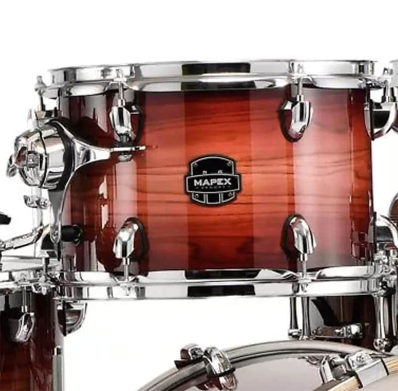 Mapex Armory 12 x 9" Mounted Rack Tom Add on Drum Redwood Burst ART1008CRA image 1