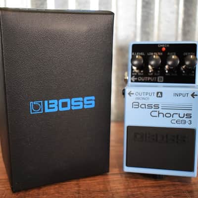 Boss CEB-3 Bass Chorus Guitar Effect Pedal image 1