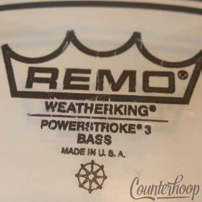 *Remo 22" Powerstroke 3 Bass Drum Head Weatherking Clear Batter Made In USA* image 2