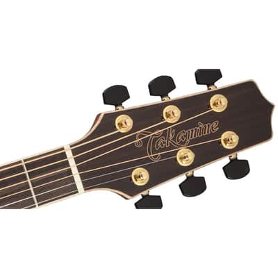 Takamine GY93E New Yorker Solid Spruce Top / Layered Walnut-Maple Parlor Acoustic-Electric Guitar image 3
