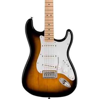 Squier by Fender Sonic Stratocaster Electric Guitar, 2-Color Sunburst image 5