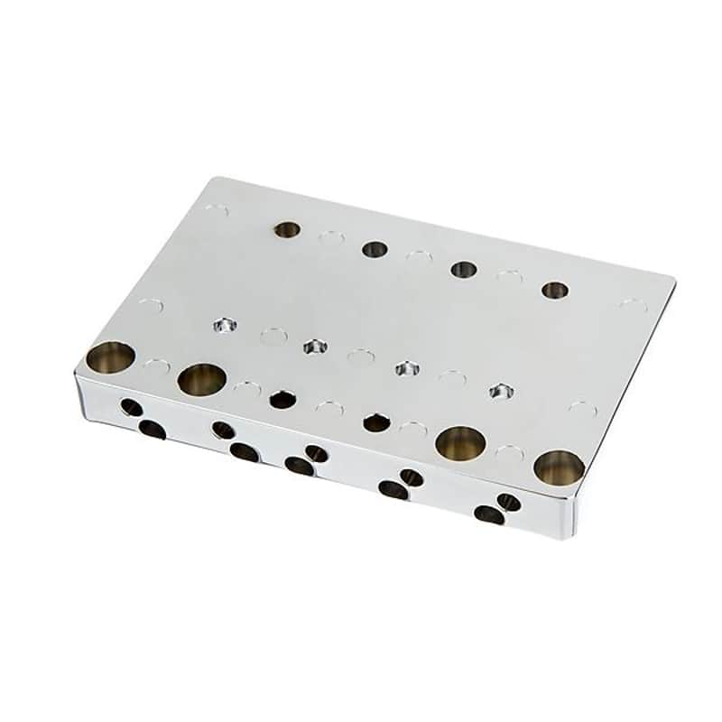 Fender 099-4410-000 5-String Bass HiMass Narrow Bridge Assembly with Brass Saddles image 1