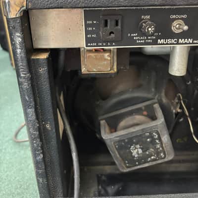 Music Man 212-HD One Thirty 2-Channel 130-Watt 2x12" Guitar Combo 1974 - 1979 - Black image 13