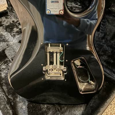 Rare LEFT HANDED 1987 Kramer Baretta American black OHC image 7