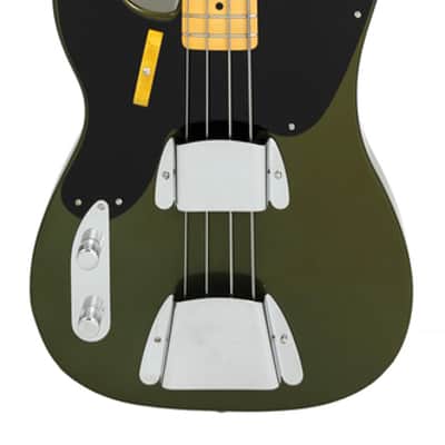 Fender Custom Shop Vintage Custom 1951 Precision Bass NOS Aged Olive Drab Lefty image 6