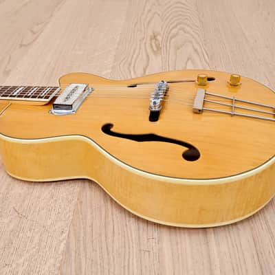 1959 Kay Barney Kessel Artist 6701B Blonde w/ Kleenex Box Pickup, Kelvinator, Lifton Case image 9