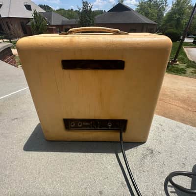 Gibson BR-9 10 Watt Combo 1950 - Ivory Leatherette image 8