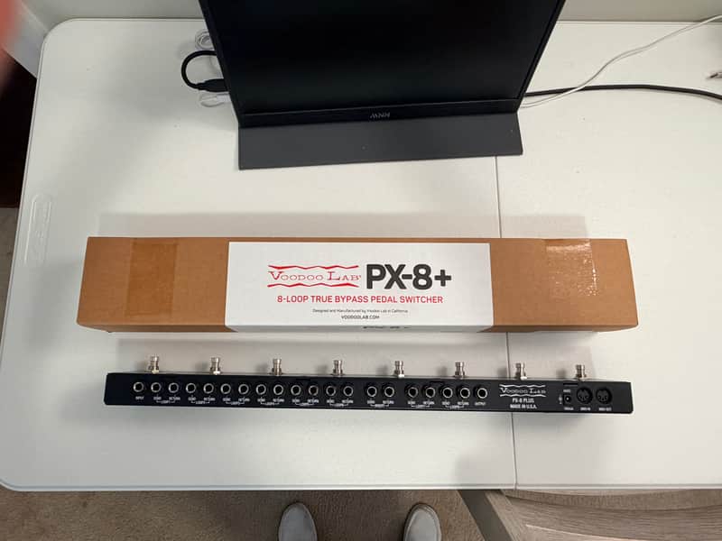 Voodoo Lab PX-8 Plus True Bypass Pedalboard Effect Switcher