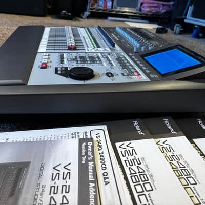Roland VS-2480DVD LOADED w 4x VS8F-2 effects cards - 80gb HD cd vs 2480 image 7