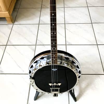 Framus Tenor Banjo, DIXI model (2nd gen) 1962 - black/silver image 2