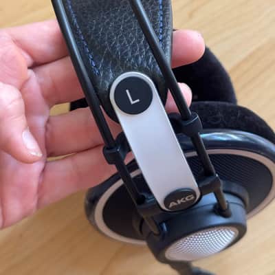 AKG K702 Varimotion Open-Back Studio Headphones 2010s - Black image 3