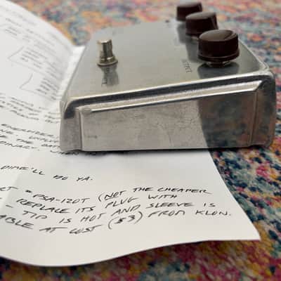 Klon Centaur Professional Overdrive (Non-Horsie) 1994 - 2008 - Silver image 5