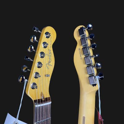 Fender American Professional Classic Telecaster Electric Guitar In Faded Black image 7
